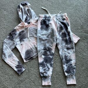 Mono B tie-dye sweatsuit